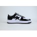 OG A Bathing Ape Bape Sta Patent Leather Black White