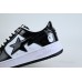 OG A Bathing Ape Bape Sta Patent Leather Black White