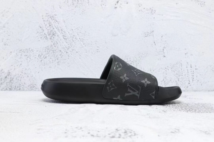 2023 Louis Vuitton Waterfront Mule Monogram Eclipse