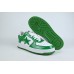 OG A Bathing Ape Bape Sta Patent Leather Green White