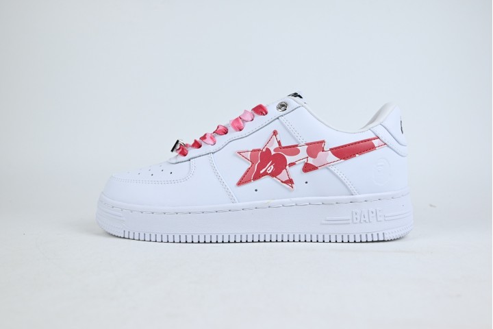 OG A Bathing Ape Bape Sta ABC Camo White Pink