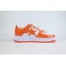 OG A Bathing Ape Bape Sta Patent Leather Orange White