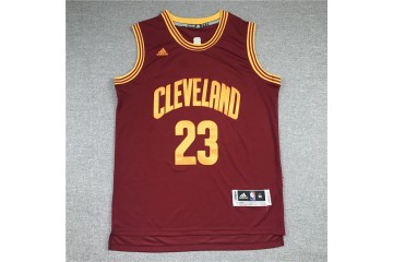 Adidas LeBron James Cleveland Cavaliers Hardwood Classics Jersey 23 Red