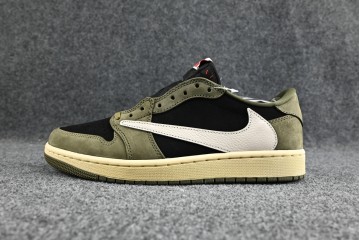 Air Jordan 1 low Travis Scott Army Green