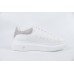 Alexander McQueen Oversized White Light Grey Croc