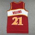 Atlanta Hawks Dominique Wilkins Red 1986-87 Hardwood Classics Jersey