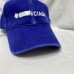 Balenciaga Logo Cap royal blue