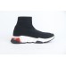 Balenciaga Speed Trainer Clear Sole Black Red