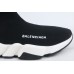 Balenciaga Speed Trainer Clear Sole Black Red