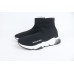 Balenciaga Speed Clear Sole Black White