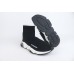 Balenciaga Speed Clear Sole Black White