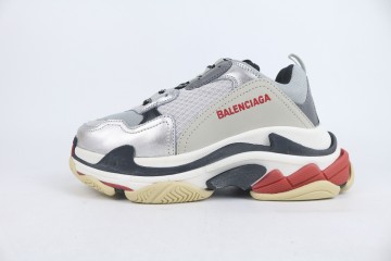 Balenciaga Triple S Silver Black