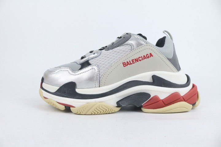 Balenciaga Triple S Silver Black