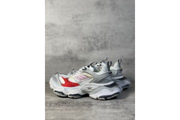 Balenciaga cargo sneaker red silver