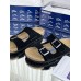 Birkenstock Arizona Birkibuc Nubuck Suede Black