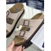 Birkenstock Arizona Birkibuc Nubuck Suede Clay