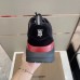 Burberry Embossed Mesh Sneakers Black Red