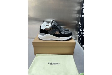 Burberry Embossed Mesh Sneakers Black