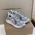 Burberry Embossed Mesh Sneakers Grey
