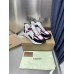 Burberry Embossed Mesh Sneakers Puple Red