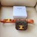 Celine  TRIOMPHE leather Mini Waist Bag Triomphe Tan