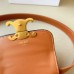 Celine  TRIOMPHE leather Mini Waist Bag Triomphe Tan