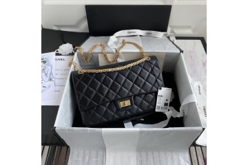 Chanel 2.55 Reissue Flap Quilted Crinkled Calfskin Gold tone