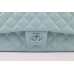 Chanel Classic Quilted WOC Crossbody Bag Blue A01112
