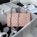 Chanel Classic Quilted WOC Crossbody Bag Pink A01112