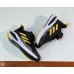 Child Adidas Fortarun El K Black Yellow