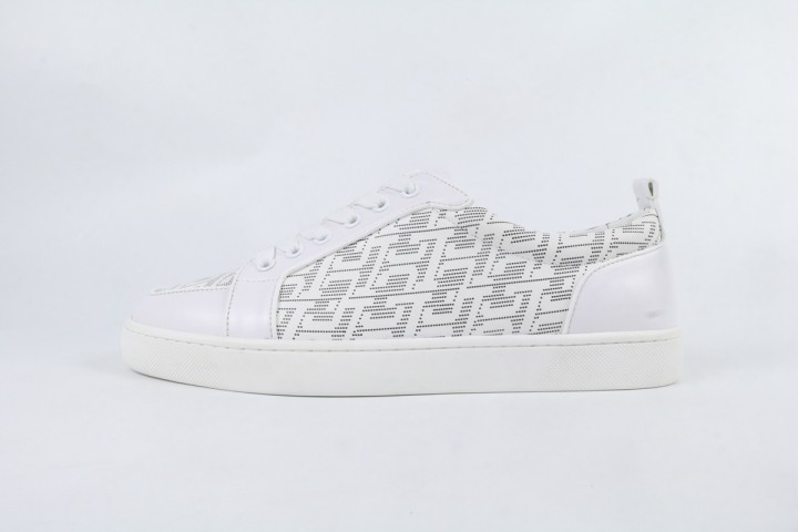 Christian Louboutin White Louis Junior Sneakers