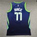 Dallas Mavericks Luka Doncic Jersey 77 Gradient Blue