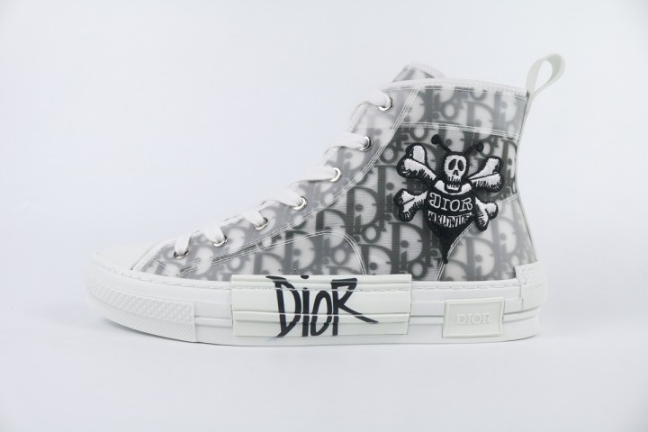 Dior And Shawn B23 High Top Bee Embroidery