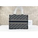 Dior Book Tote Oblique Navy Blue