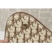 Dior Oblique Jacquard Saddle Bag Brown