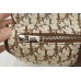 Dior Oblique Jacquard Saddle Bag Brown