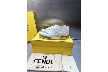 Fendi Match Sneakers White
