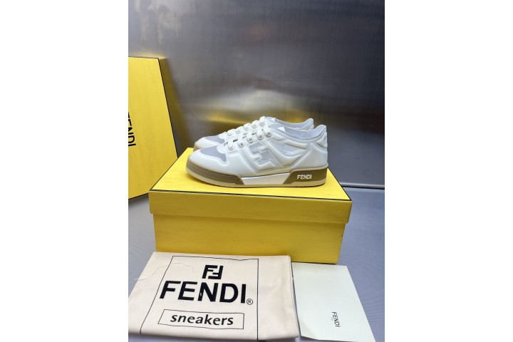 Fendi Match Sneakers White