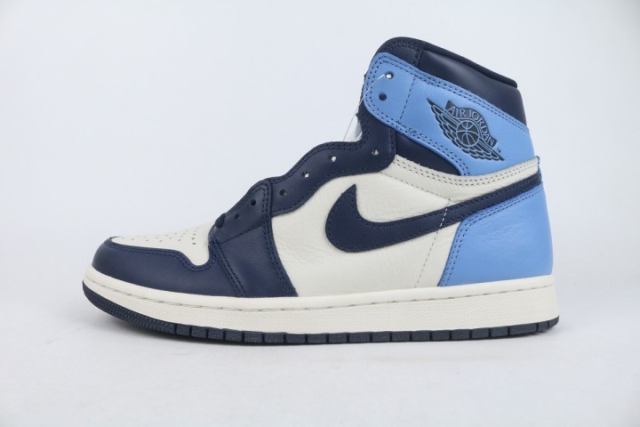 GD Jordan 1 Retro High Obsidian UNC