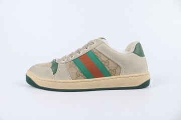 Gucci Screener Butter Leather Green