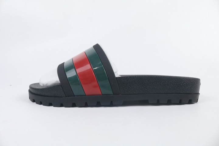 Gucci Web Slide Sandal Black