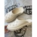Gucci slip-on sandal White perforated GG rubber
