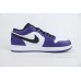 Jordan 1 Low Court Purple White