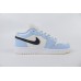 Jordan 1 Low Ice Blue Black