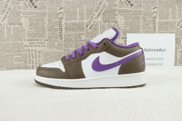 Jordan 1 Low Purple Mocha