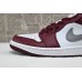Jordan 1 Low White Bordeaux