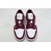 Jordan 1 Low White Bordeaux