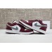 Jordan 1 Low White Bordeaux