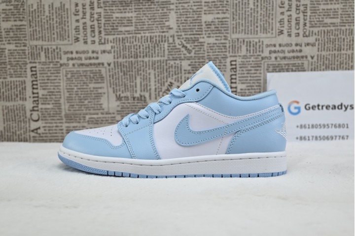 Jordan 1 Low White Ice Blue