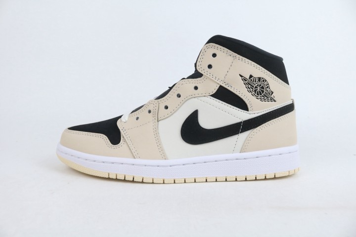 Jordan 1 Mid Barely Orange Light Violet